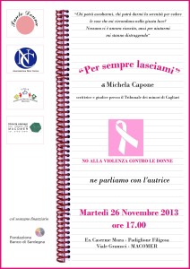 Presentazione Per Sempre Lasciami di Michela Capone