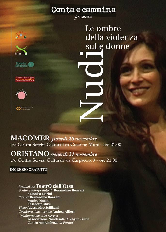“Nudi. Le ombre della violenza sulle donne” 20 Novembre ore 21