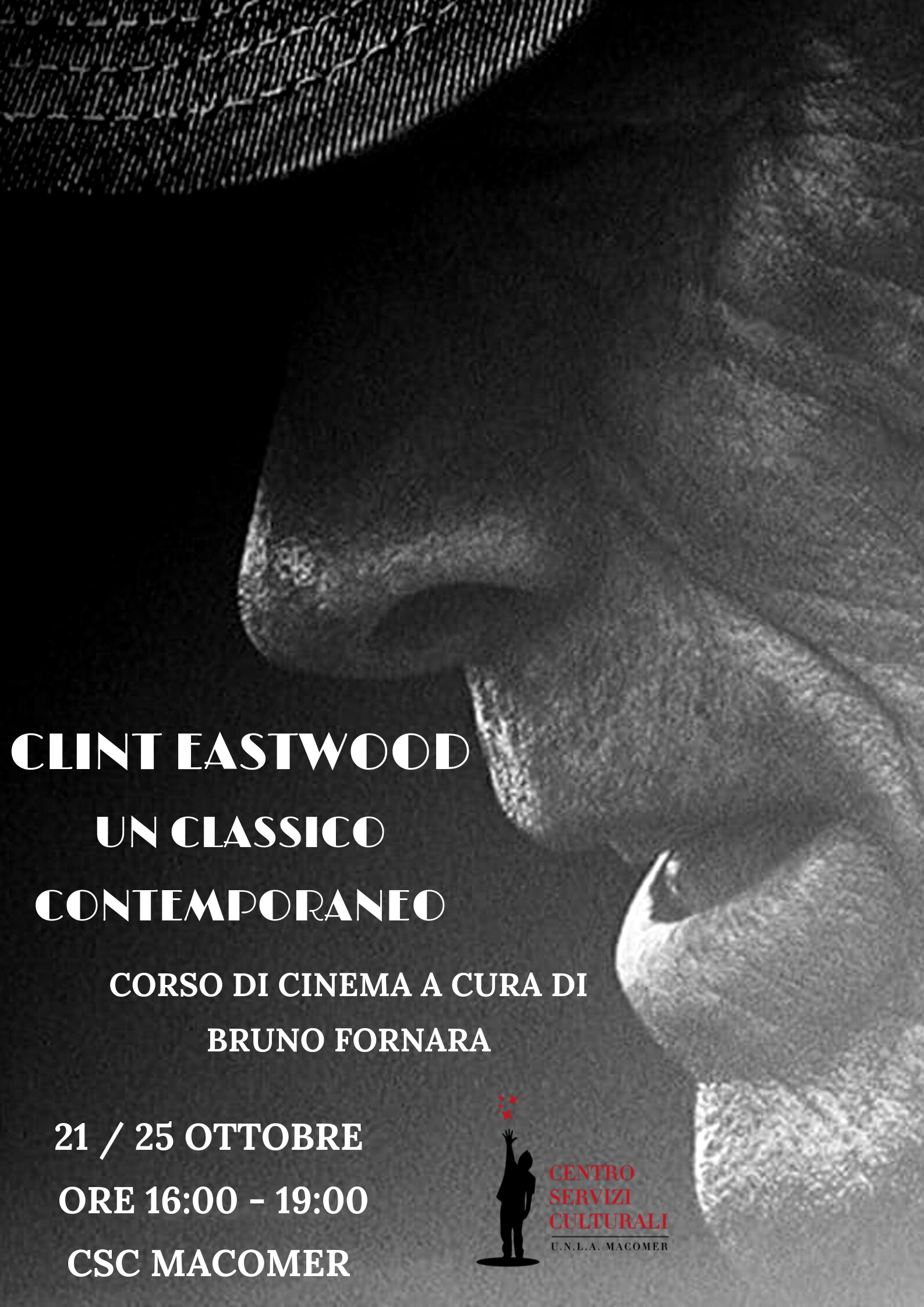 “Clint Eastwood. Un classico contemporaneo” a cura di Bruno Fornara