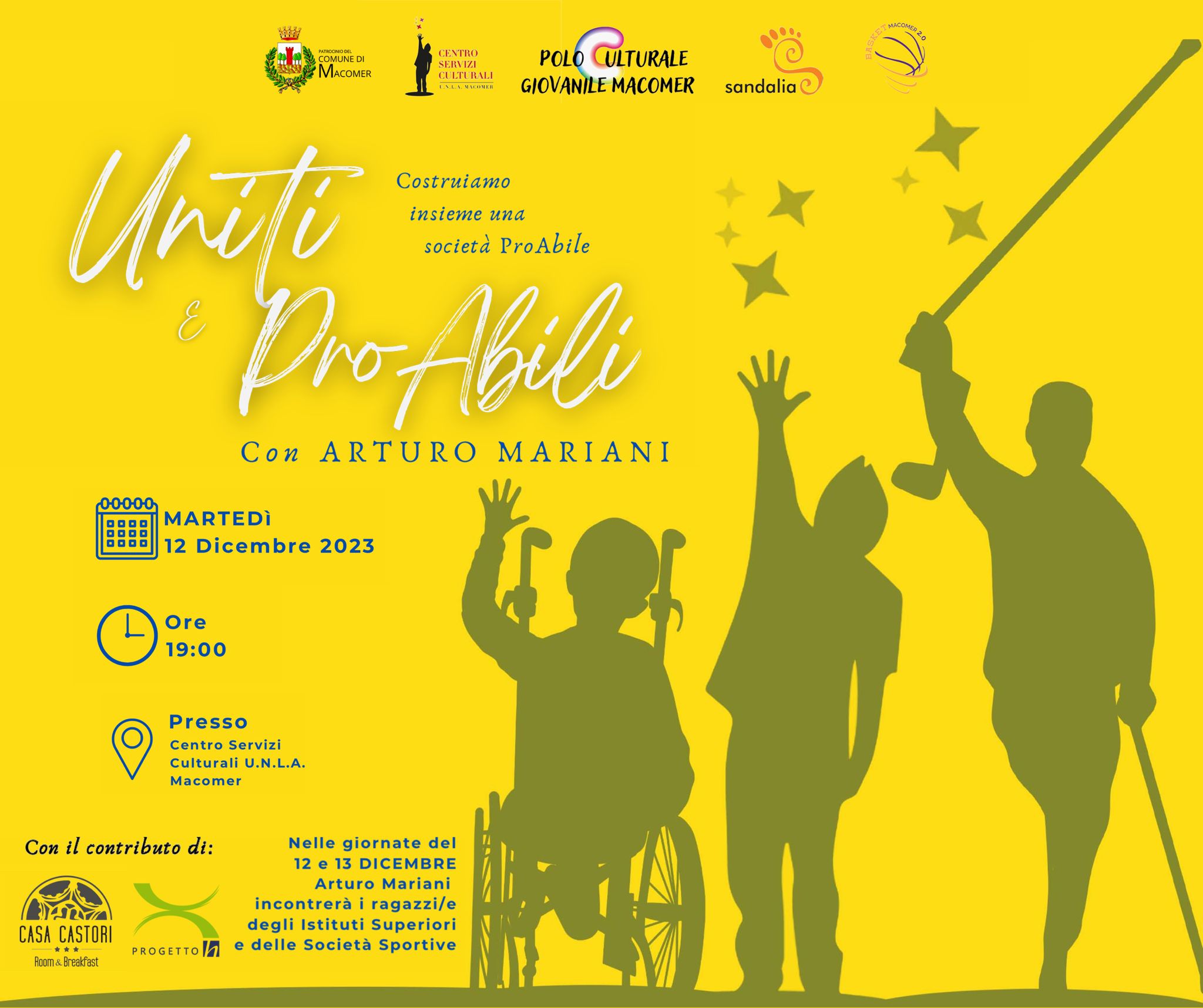 Uniti e ProAbili: costruiamo insieme una società proabile. Incontro con Arturo Mariani