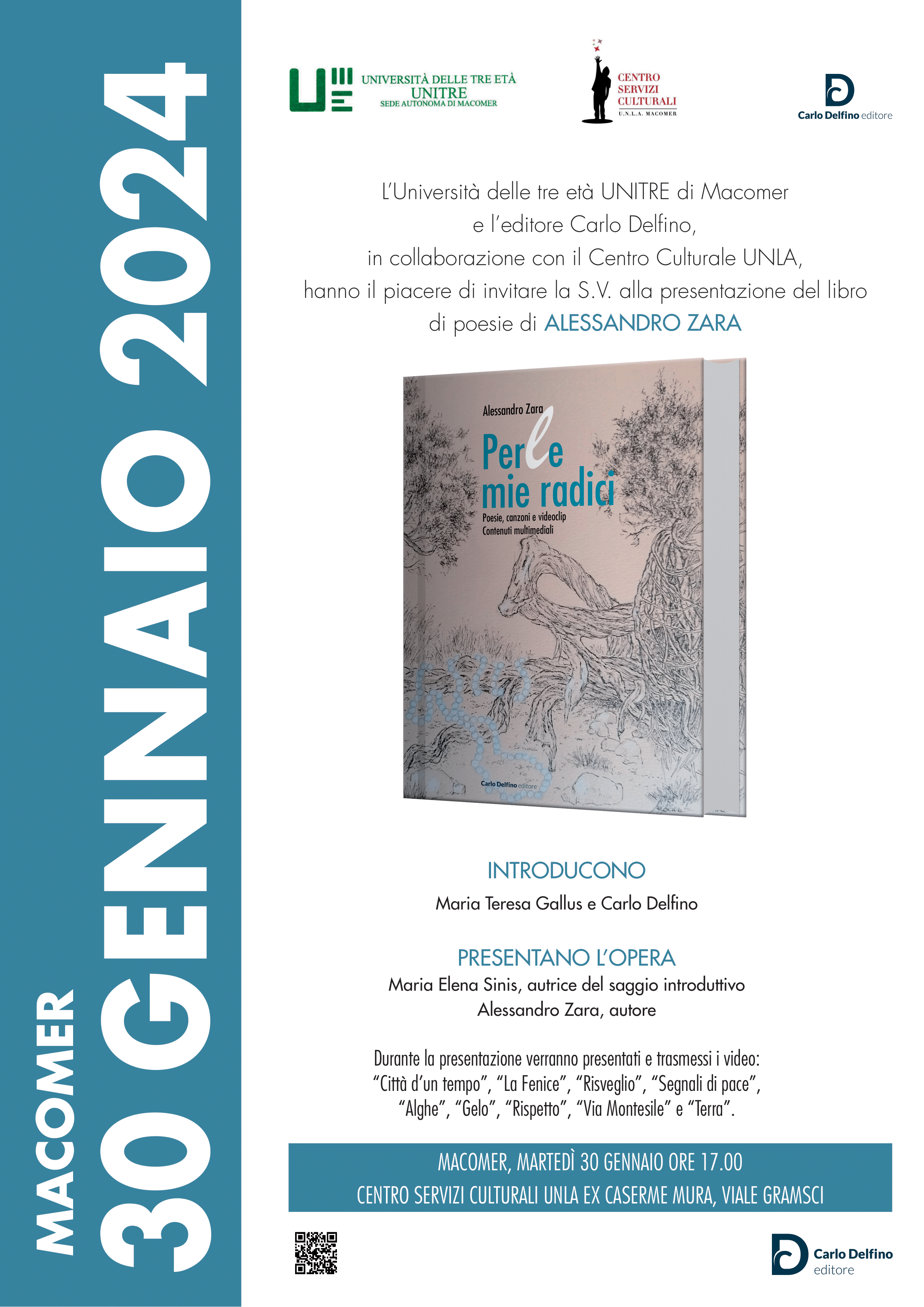 Presentazione “Per le mie radici” di Alessandro Zara