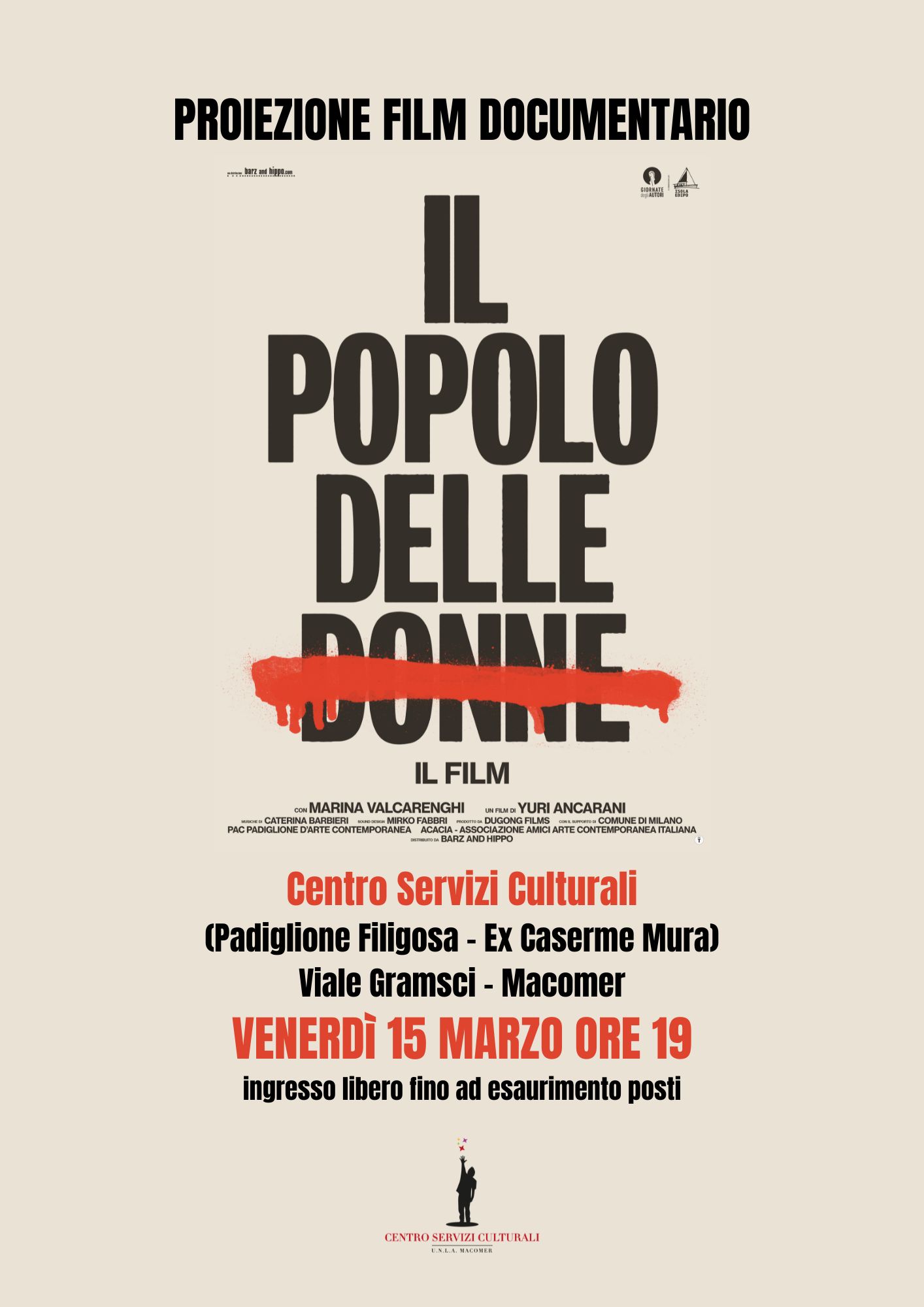 Proiezione “Il popolo delle donne” di Yuri Ancarani