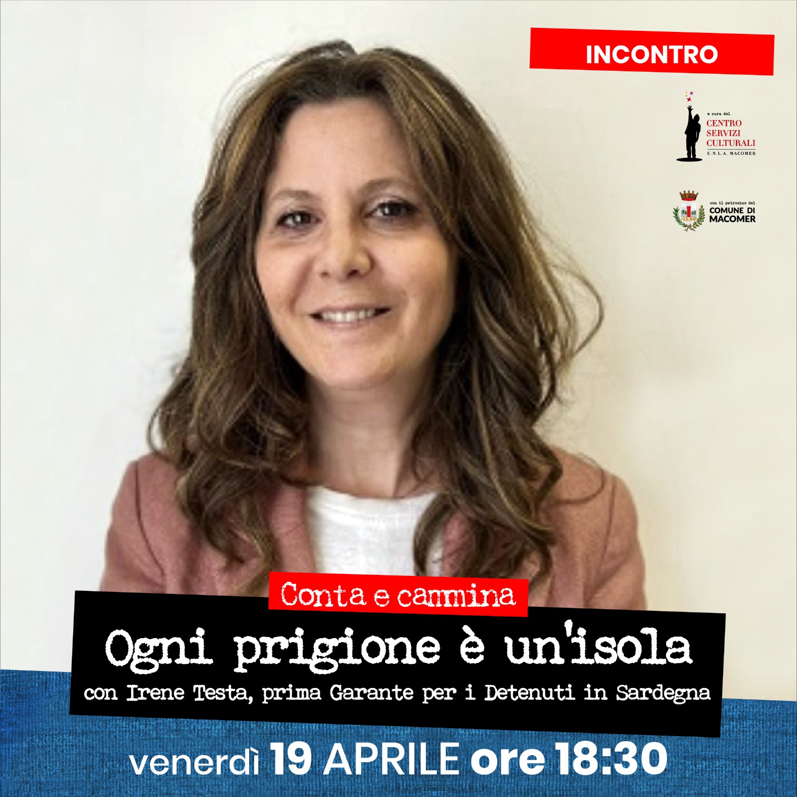 “Ogni prigione è un’isola” Incontro con Irene Testa
