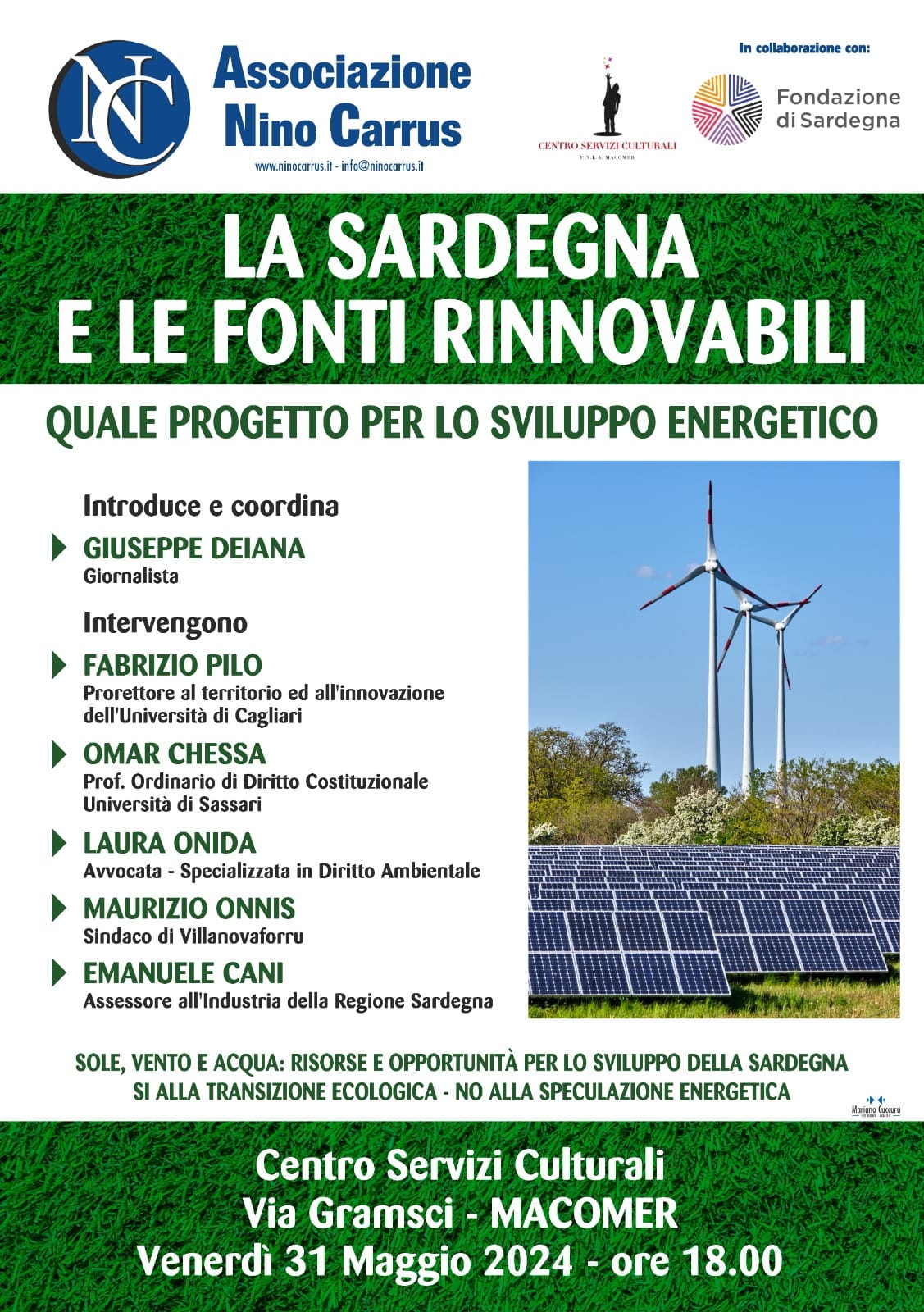 La Sardegna e le fonti rinnovabili: quale progetto per lo sviluppo energetico