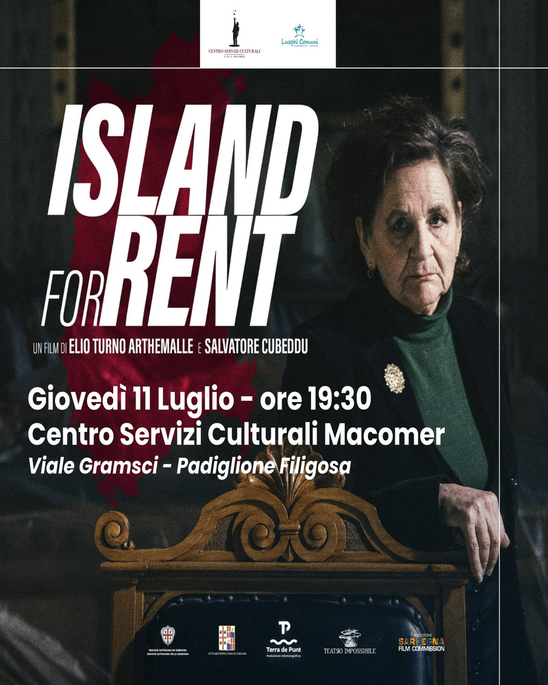 Proiezione di “Island for Rent” di Elio Turno Arthemalle e Salvatore Cubeddu