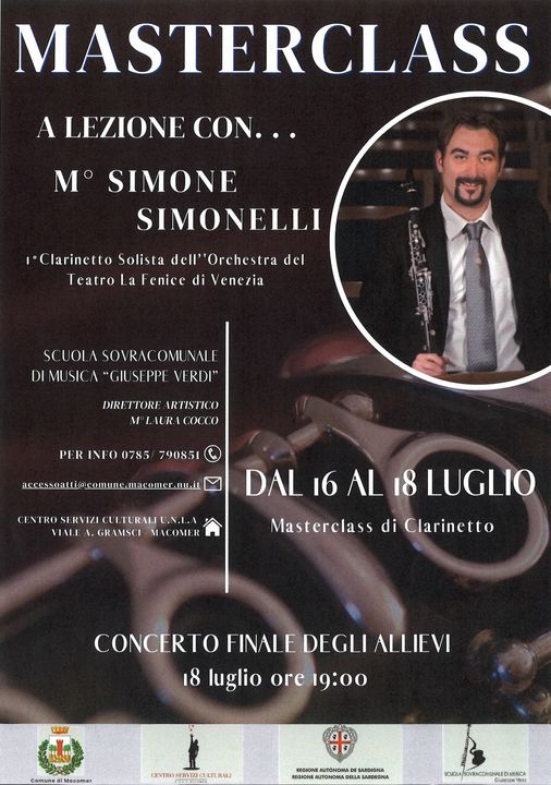Masterclass. A lezione con il Maestro Simone Simonelli