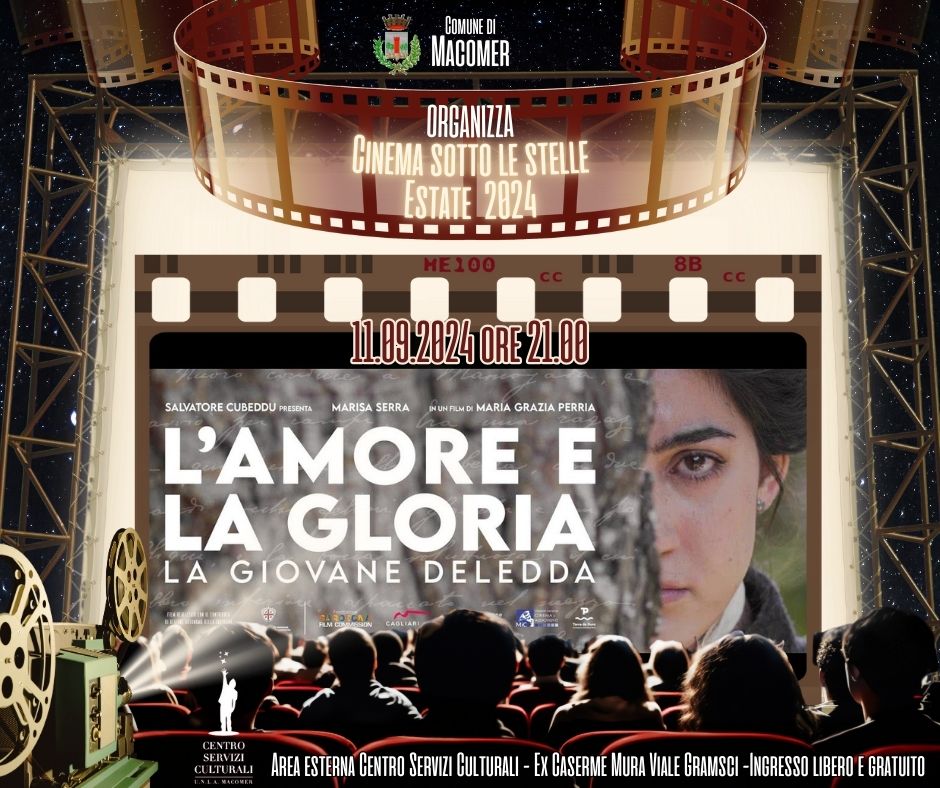 Proiezione film “L’amore e la gloria” di Maria Grazia Perria