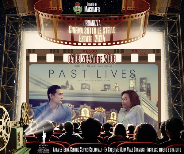 Proiezione film “Past lives” di Celine Song