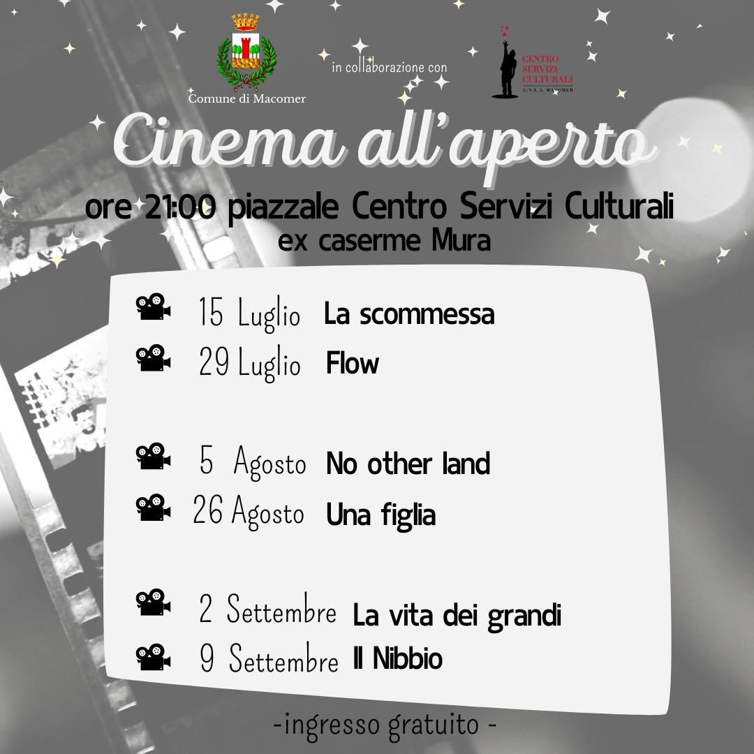 Cinema sotto le stelle